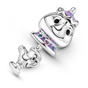 Charm Colgante Sra. Potts y Chip La Bella y la Bestia de Disney