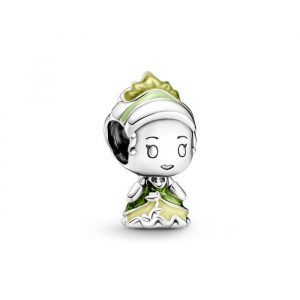 Charm Princesa Tiana y el Sapo de Disney