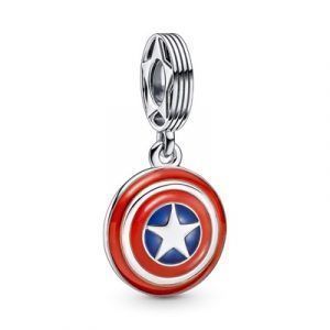 Charm Colgante Escudo Capitán América los Vengadores de Marvel
