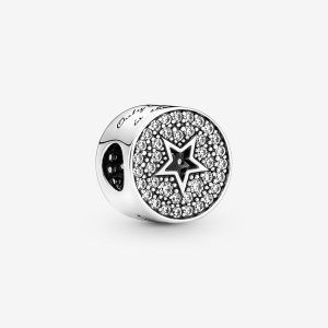 Charm Enhorabuena Estrellas y Pavé