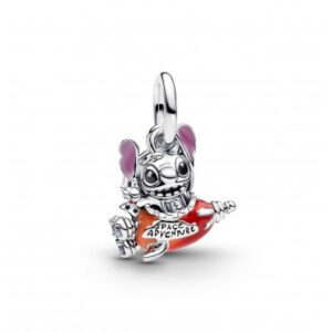 Charm Colgante Nave Espacial Stitch de Disney